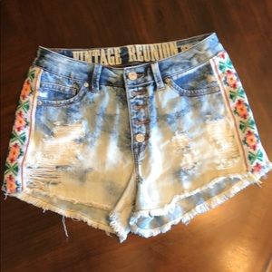 Vintage wash short